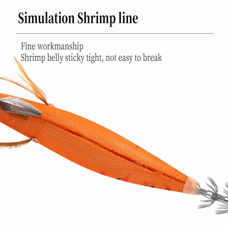 FSDZSO Luminous Floating Squid Jig 19g 130mm Eging Artificial Bait for Ocean Fishing Squid & Octopus