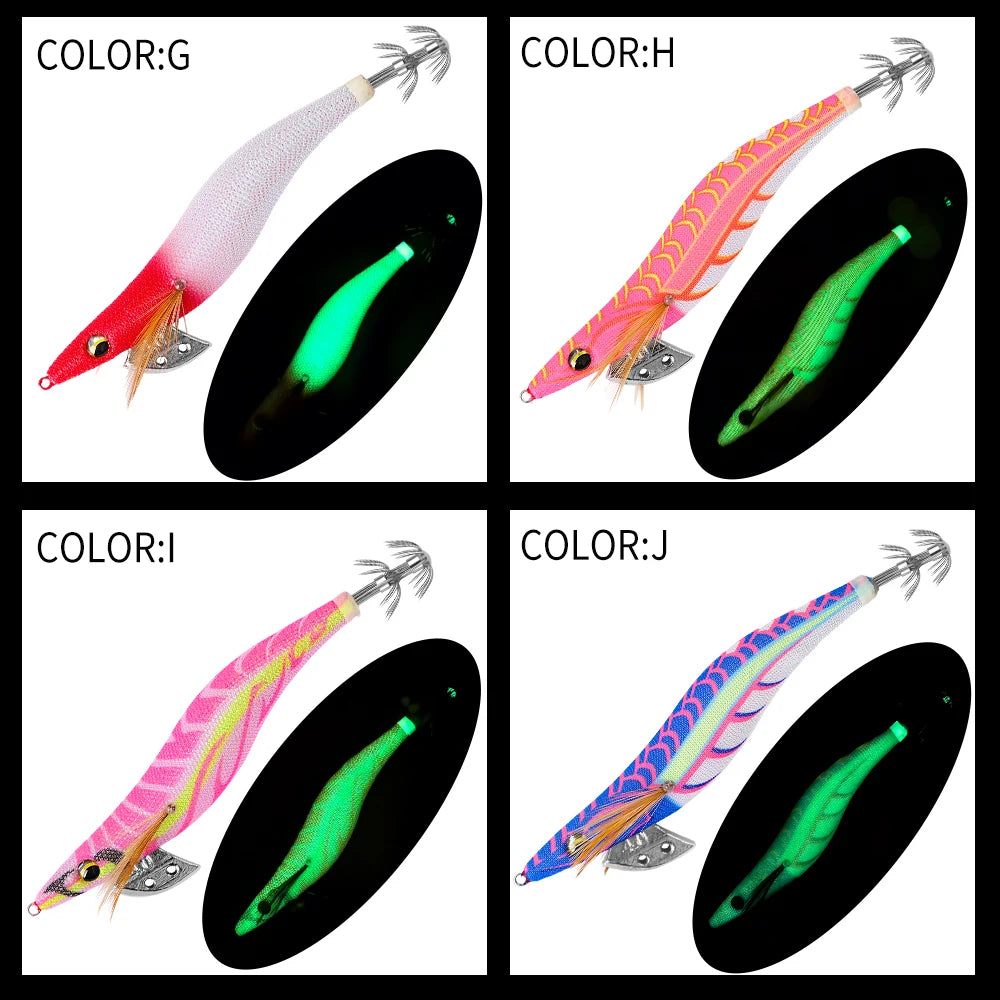 SQUID KING Squid Jig 4.0# Eging Fishing Squid Lure Fishing Lure Artificial Bait for Fishing Squid Octopus pesca