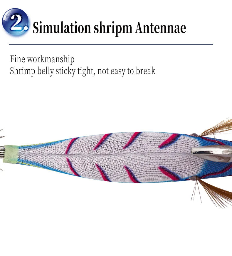 Floating Squid Jig 12g 14g 19g Eging Fishing Lure Artificial Bait for Octopus Cuttlefish Seawater Fishing Gear with Squid Hook