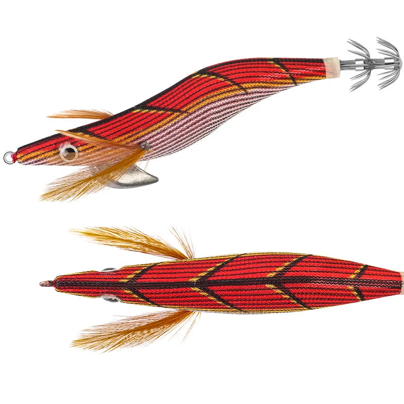 FSDZSO Luminous Floating Squid Jig 19g 130mm Eging Artificial Bait for Ocean Fishing Squid & Octopus