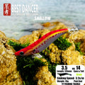 FUKUSHIMA 3.5 Squid Jig EGI Lure Wood Shrimp Bait Glow Sound Sharp Hooks Silk Skin 19g Shallow Water Fishing Lure for Ocean