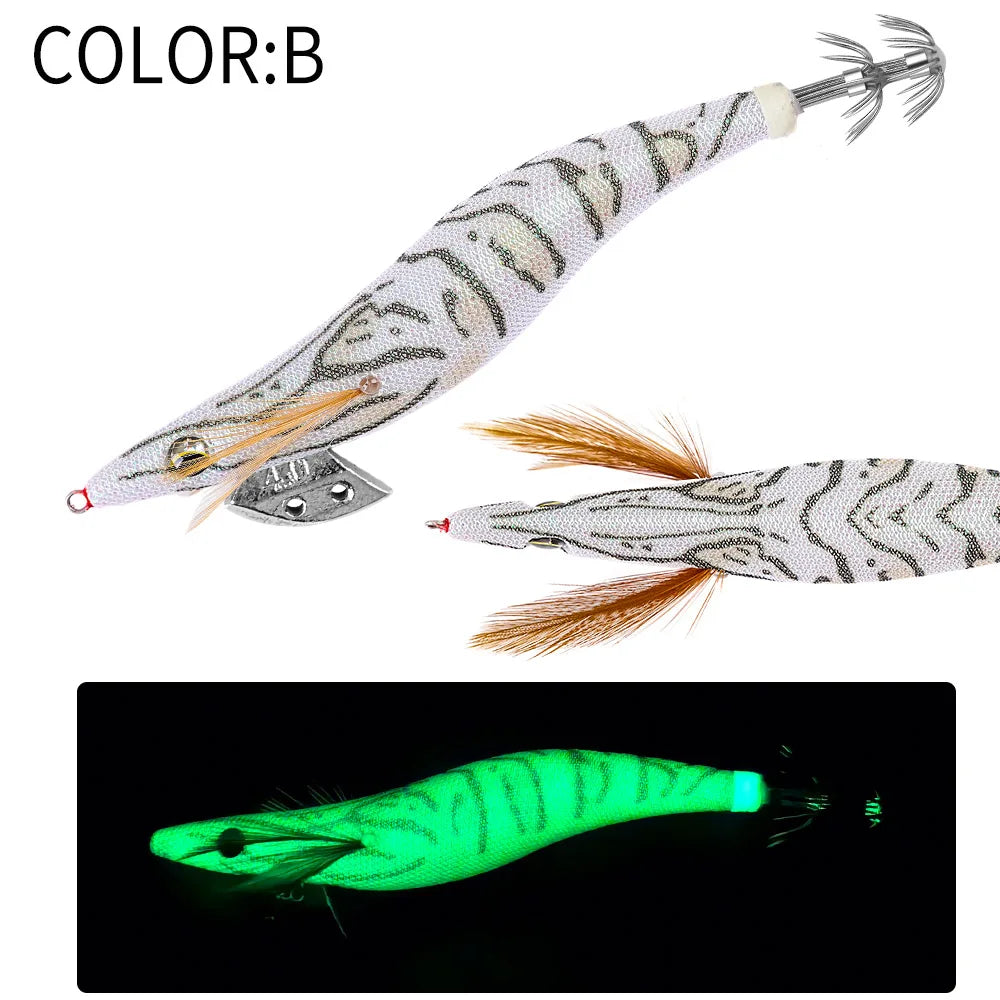 SQUID KING Squid Jig 4.0# Eging Fishing Squid Lure Fishing Lure Artificial Bait for Fishing Squid Octopus pesca