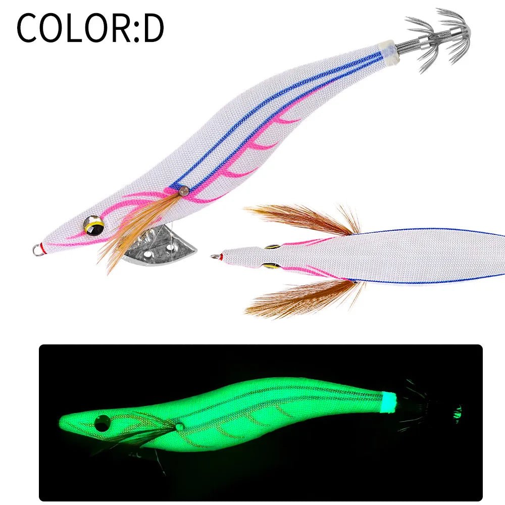 SQUID KING Squid Jig 4.0# Eging Fishing Squid Lure Fishing Lure Artificial Bait for Fishing Squid Octopus pesca