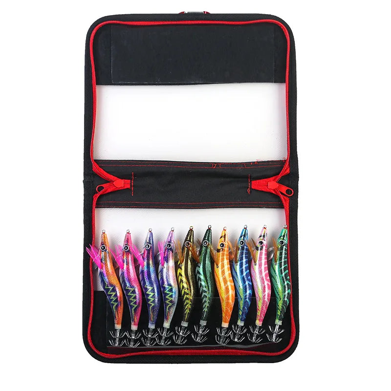 Floating Squid Jig 12g 14g 19g Eging Fishing Lure Artificial Bait for Octopus Cuttlefish Seawater Fishing Gear with Squid Hook