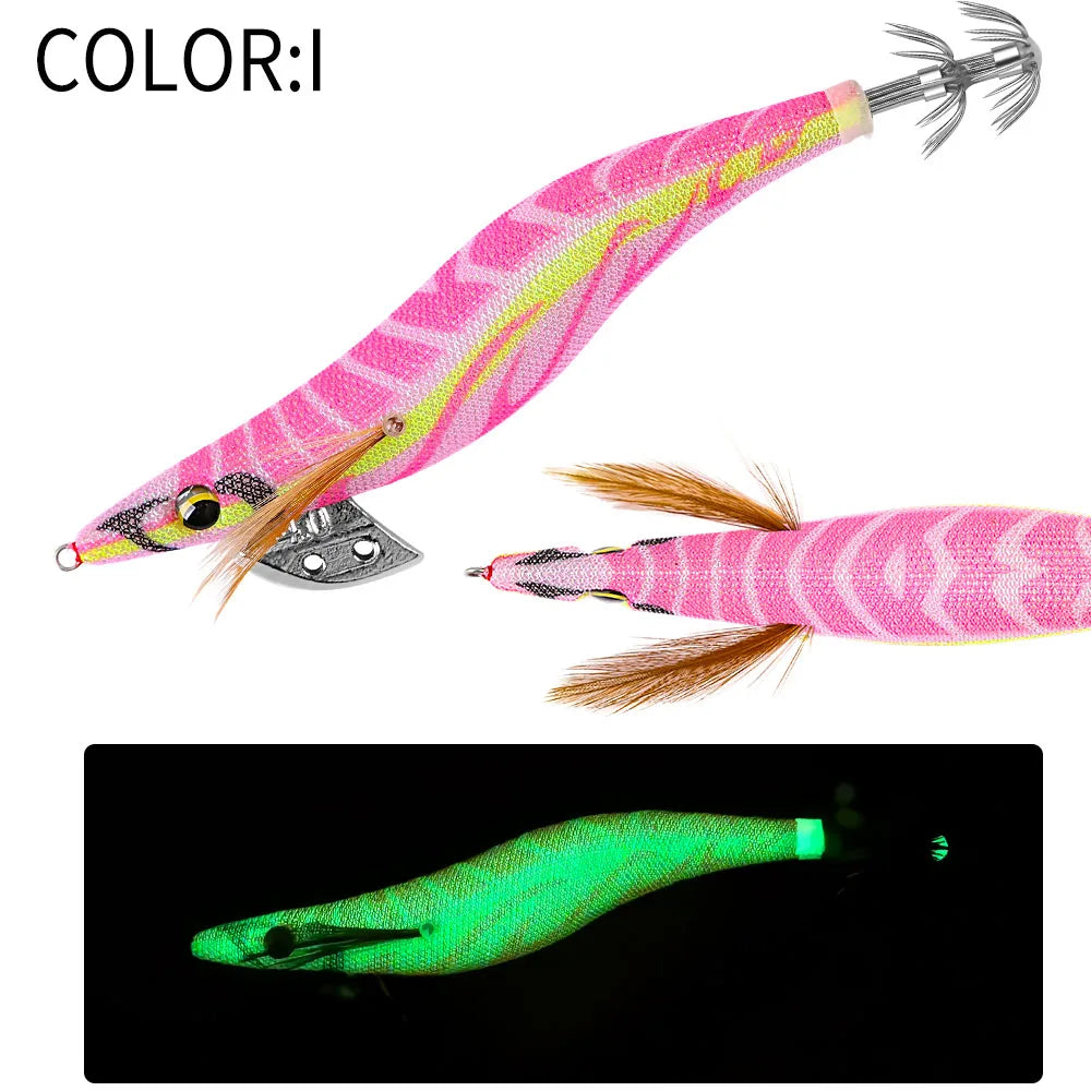 SQUID KING Squid Jig 4.0# Eging Fishing Squid Lure Fishing Lure Artificial Bait for Fishing Squid Octopus pesca