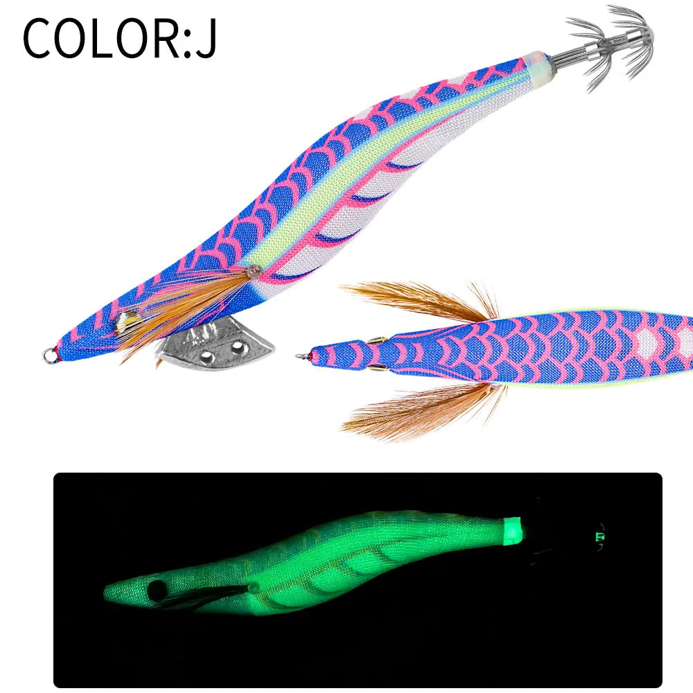 SQUID KING Squid Jig 4.0# Eging Fishing Squid Lure Fishing Lure Artificial Bait for Fishing Squid Octopus pesca
