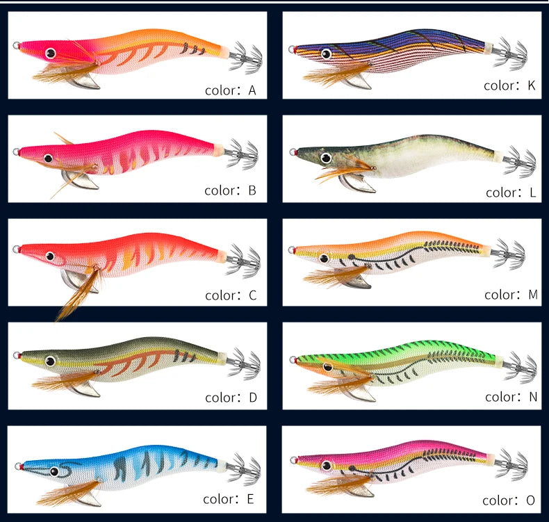 FSDZSO Luminous Floating Squid Jig 19g 130mm Eging Artificial Bait for Ocean Fishing Squid & Octopus