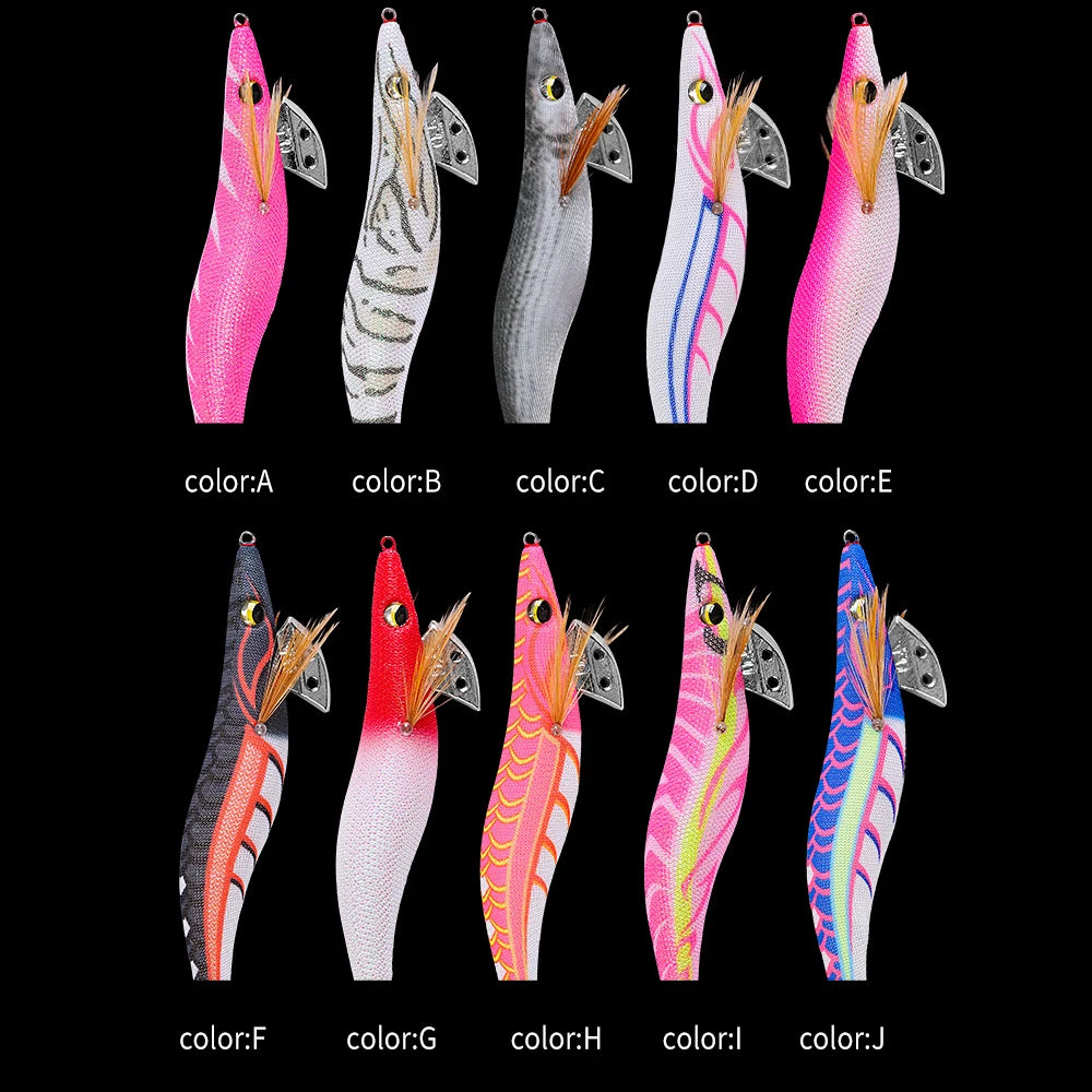 SQUID KING Squid Jig 4.0# Eging Fishing Squid Lure Fishing Lure Artificial Bait for Fishing Squid Octopus pesca