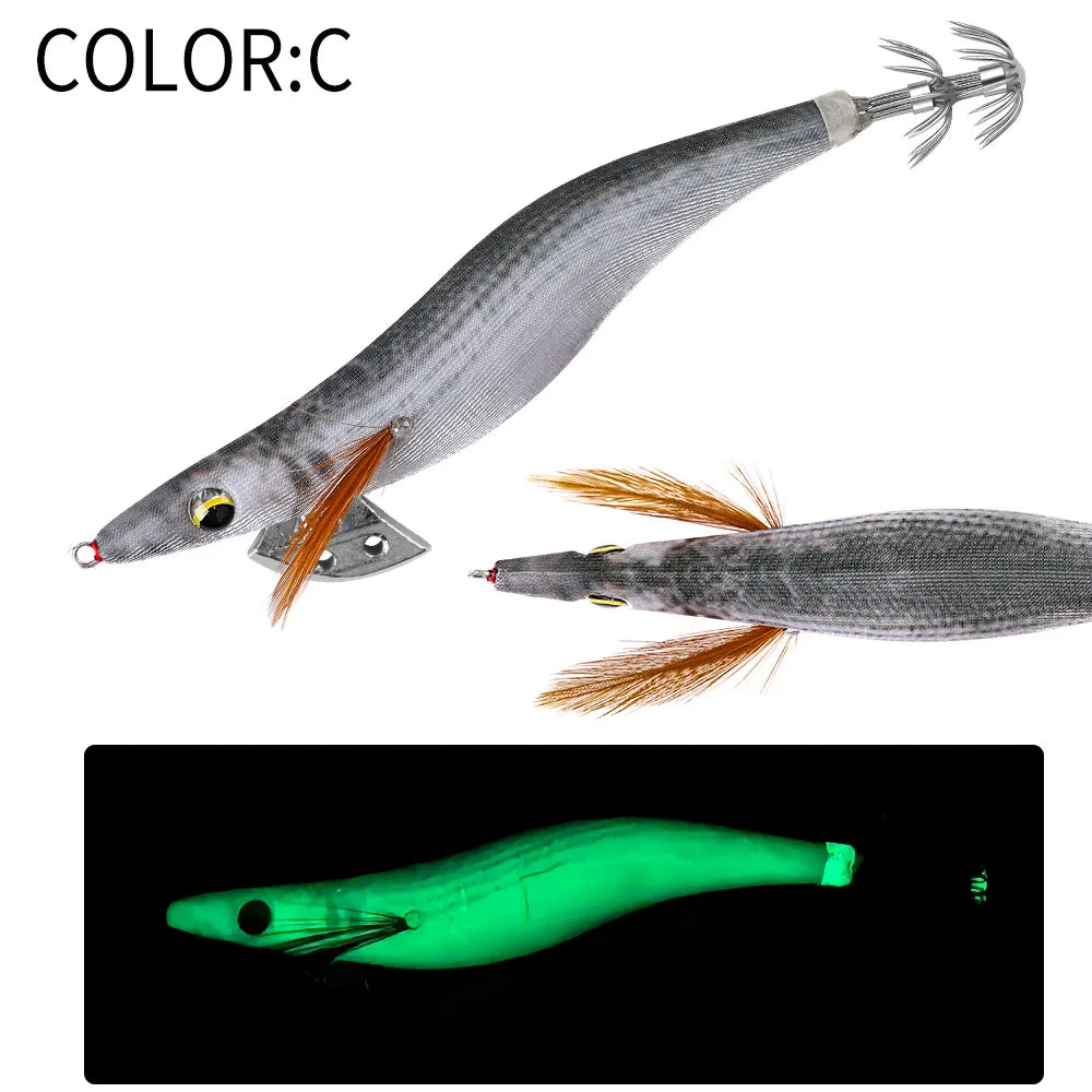 SQUID KING Squid Jig 4.0# Eging Fishing Squid Lure Fishing Lure Artificial Bait for Fishing Squid Octopus pesca