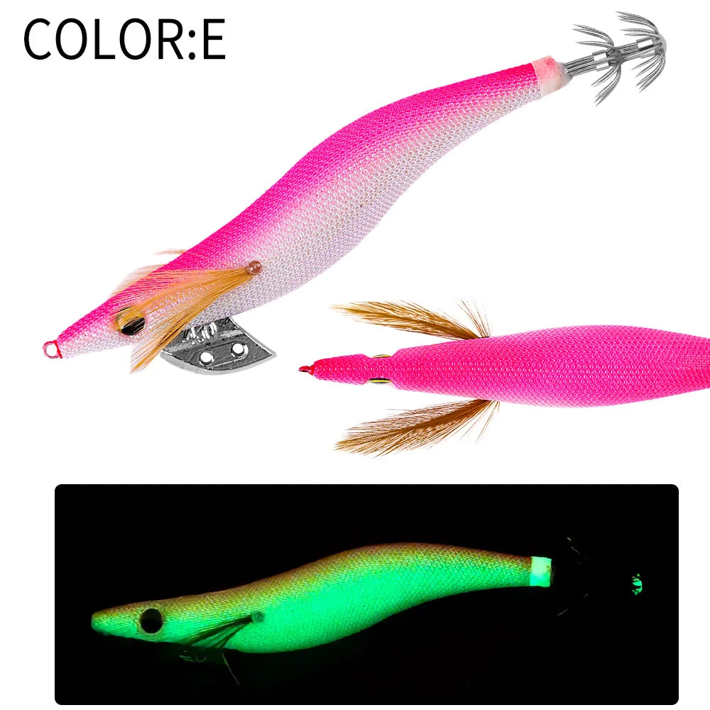 SQUID KING Squid Jig 4.0# Eging Fishing Squid Lure Fishing Lure Artificial Bait for Fishing Squid Octopus pesca
