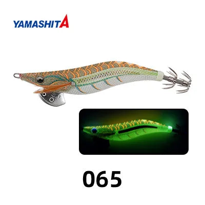 100% Original YAMASHITA EGI-OH LIVE #3.5 21g  squid hook Glowing under purple light wood shrimp 9 color