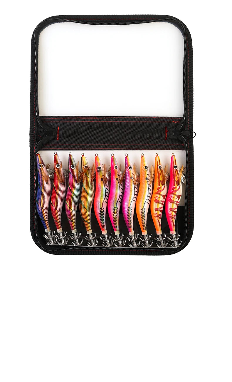 FSDZSO Luminous Floating Squid Jig 19g 130mm Eging Artificial Bait for Ocean Fishing Squid & Octopus