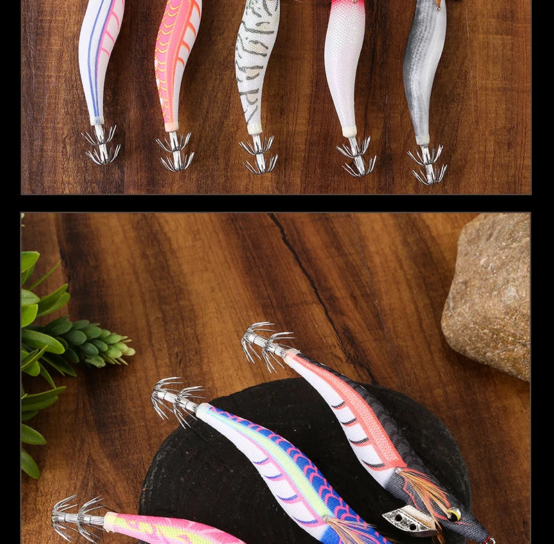 SQUID KING Squid Jig 4.0# Eging Fishing Squid Lure Fishing Lure Artificial Bait for Fishing Squid Octopus pesca