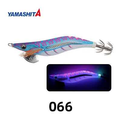 100% Original YAMASHITA EGI-OH LIVE #3.5 21g  squid hook Glowing under purple light wood shrimp 9 color