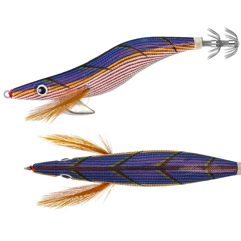 FSDZSO Luminous Floating Squid Jig 19g 130mm Eging Artificial Bait for Ocean Fishing Squid & Octopus