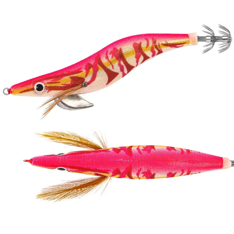FSDZSO Luminous Floating Squid Jig 19g 130mm Eging Artificial Bait for Ocean Fishing Squid & Octopus