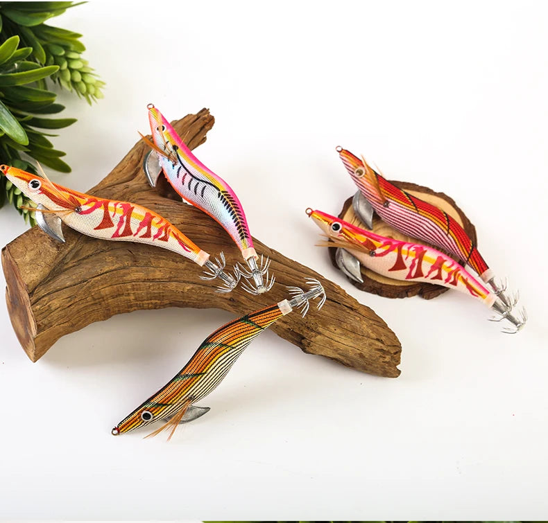 FSDZSO Luminous Floating Squid Jig 19g 130mm Eging Artificial Bait for Ocean Fishing Squid & Octopus