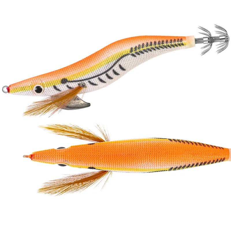 FSDZSO Luminous Floating Squid Jig 19g 130mm Eging Artificial Bait for Ocean Fishing Squid & Octopus
