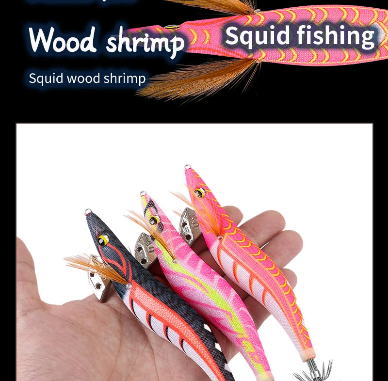SQUID KING Squid Jig 4.0# Eging Fishing Squid Lure Fishing Lure Artificial Bait for Fishing Squid Octopus pesca