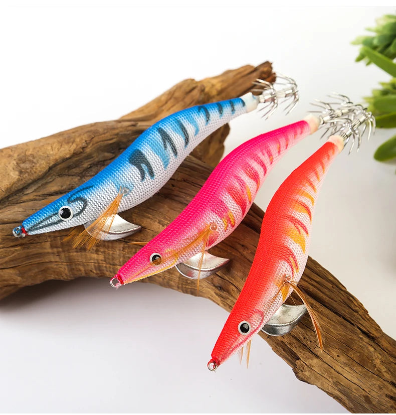 FSDZSO Luminous Floating Squid Jig 19g 130mm Eging Artificial Bait for Ocean Fishing Squid & Octopus