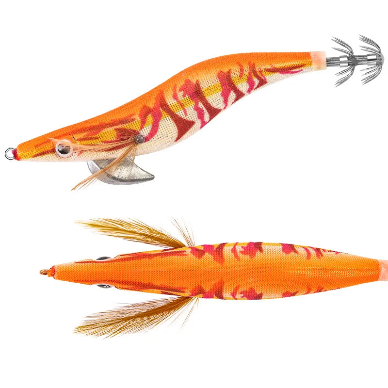 FSDZSO Luminous Floating Squid Jig 19g 130mm Eging Artificial Bait for Ocean Fishing Squid & Octopus