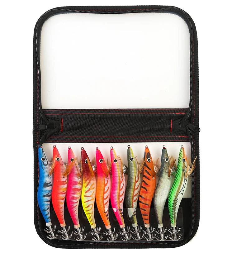 FSDZSO Luminous Floating Squid Jig 19g 130mm Eging Artificial Bait for Ocean Fishing Squid & Octopus