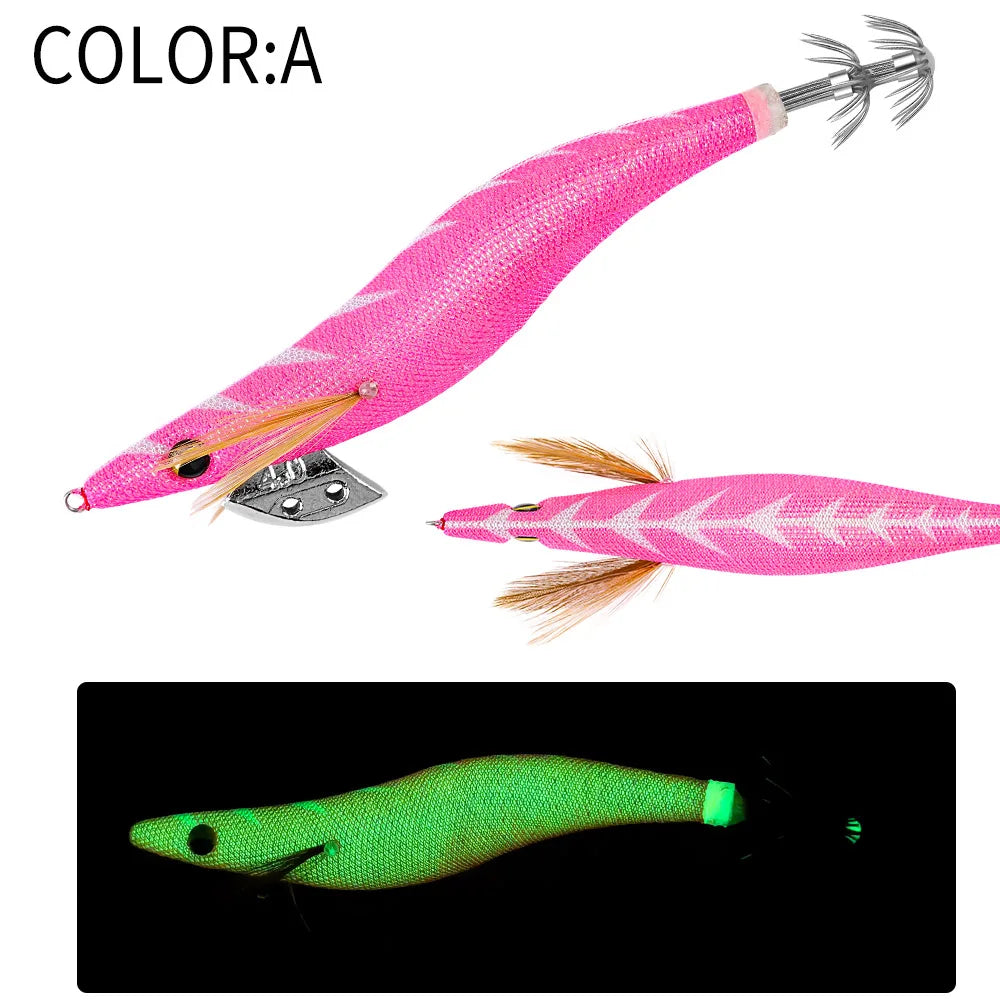 SQUID KING Squid Jig 4.0# Eging Fishing Squid Lure Fishing Lure Artificial Bait for Fishing Squid Octopus pesca